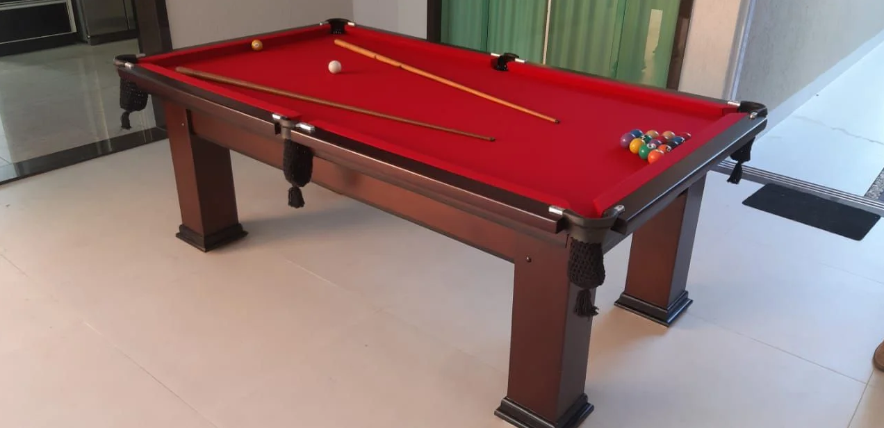 Mesa de sinuca com redinha 2,28